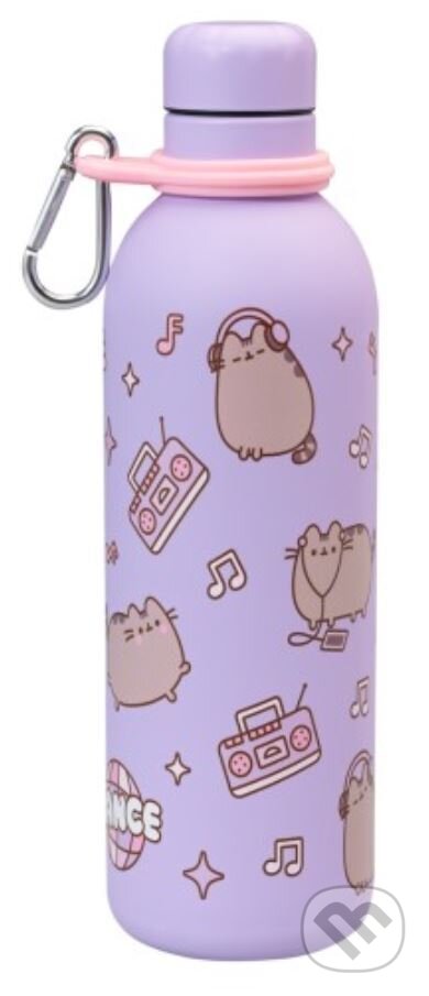 Nerezová termo outdoor fľaša na pitie Pusheen: Momenty a Ikony