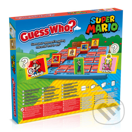 Spoločenská hra: GUESS WHO Super Mario (Winning Moves). Winning Moves, 2024