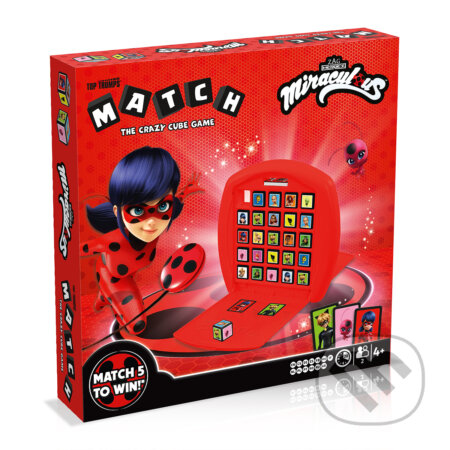 Spoločenská hra: Match Miraculous (Winning Moves). Winning Moves, 2024