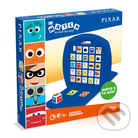 Spoločenská hra: Match Pixar (Winning Moves). Winning Moves, 2024