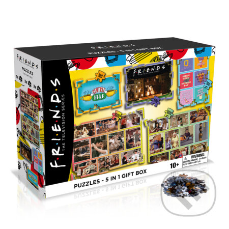 Puzzle: Friends 5in1 Gift Box (Winning Moves). Winning Moves, 2024