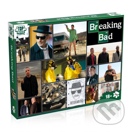 Puzzle: Breaking Bad Collage 1000 (Winning Moves)
