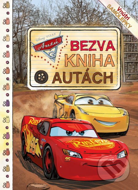 Autá 3: Bezva kniha o autách (Vnútri samolepky) - kniha z kategorie Beletrie pro děti