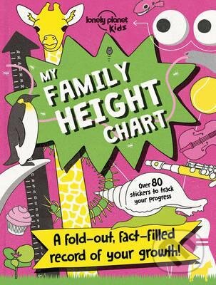 My Family Height Chart, Lonely Planet, 2017