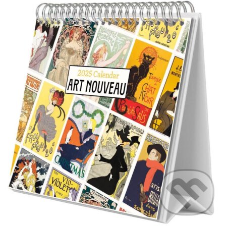 Stolový kalendár 2025: Art Nouveau (). , 2024