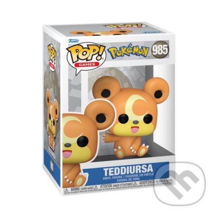 Funko POP Games: Pokemon - Teddiursa (EMEA)