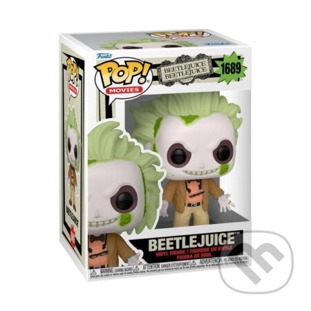Funko POP Movies: Beetlejuice 2 - Beetlejuice with Chase (Funko). Funko, 2024
