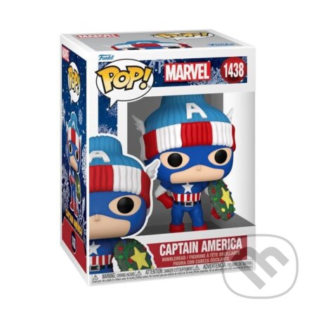 Funko POP Marvel: Captain America (Holiday)
