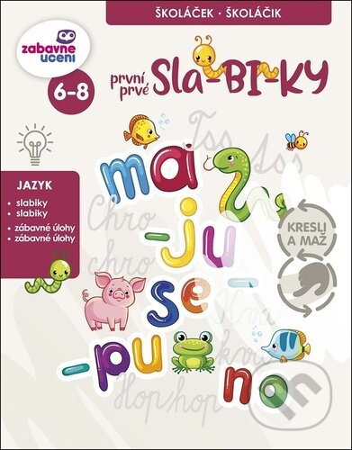 první/prvé Slabiky (školáček - školáčik) - kniha z kategorie 1. stupeň