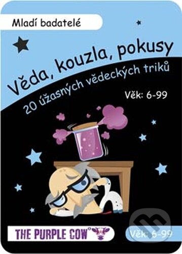 Věda, kouzla, pokusy Mladí badatelé (20 úžasných vědeckých triků) - hra z kategorie Vzdělávací hry