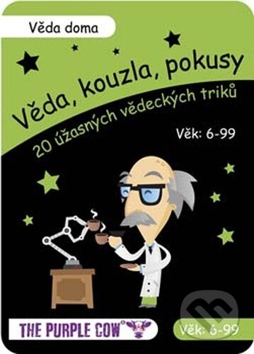 Věda, kouzla, pokusy Věda doma (20 úžasných vědeckých triků) - hra z kategorie Vzdělávací hry