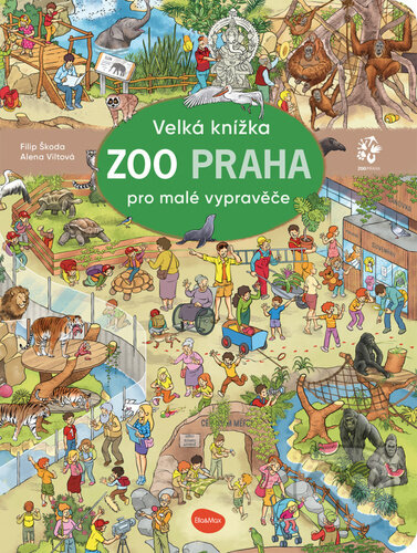 Velká knížka - ZOO Praha pro malé vypravěče - Filip Škoda (ilustrátor), Alena Viltová, Ella & Max, 2024