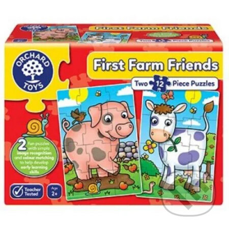 Puzzle Kamarádi z farmy - puzzle z kategorie Maxi dílky