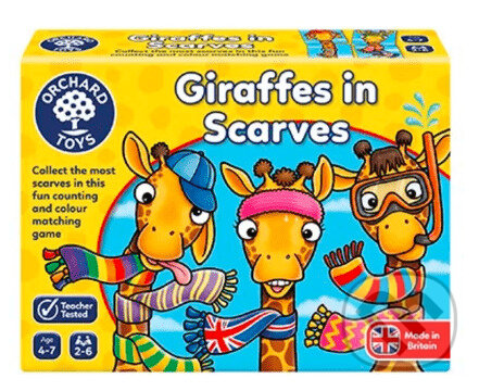Giraffes in scarves (žirafy v šálách) - hra z kategorie Vzdělávací hry