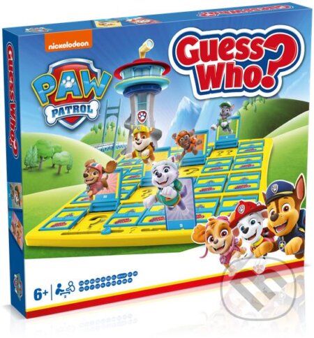 GUESS WHO Paw Patrol - hra z kategorie Domino, hlavolamy