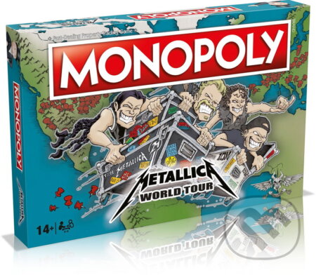 Spoločenská hra: Monopoly Metallica ver. EN (Winning Moves)