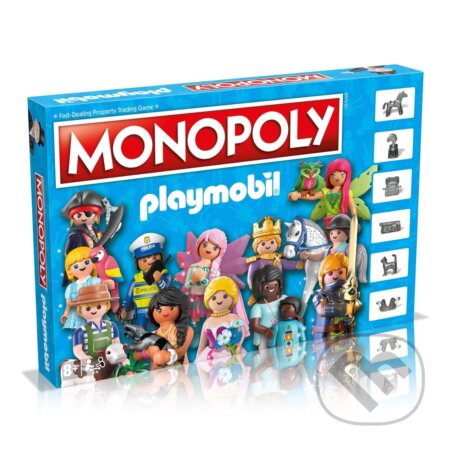 Spoločenská hra: Monopoly Playmobil EN (Winning Moves). Winning Moves, 2024