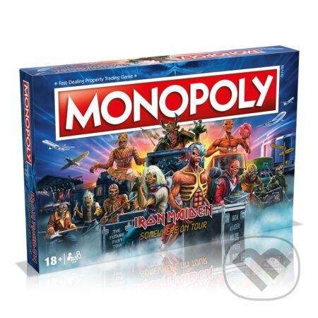 Spoločenská hra: Monopoly Iron Maiden EN (Winning Moves)
