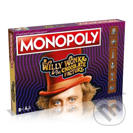 Spoločenská hra: Monopoly Willy Wonka and the Chocolate Factory EN (Winning Moves). Winning Moves, 2024
