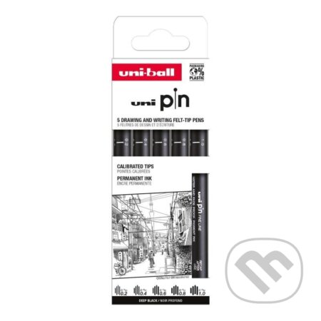 UNI PIN Classic sada linerů (5 ks)