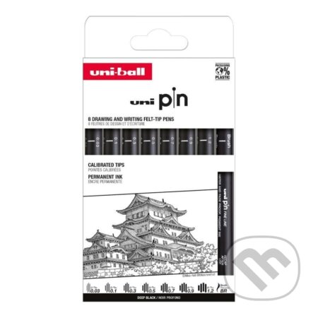 UNI PIN Classic sada linerů (8 ks)