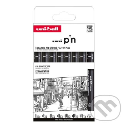 UNI PIN Classic sada linerů (8 ks)