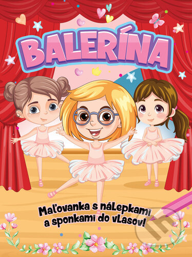 Balerína - kniha z kategorie Omalovánky