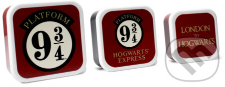 Plastové boxy na svačinu Harry Potter: Nástupište 9 3/4 (Harry Potter). Harry Potter, 2023