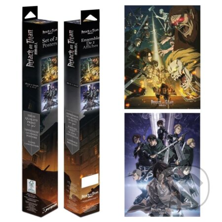 ABYstyle Plakát Attack on Titan - Season 4 (2 plakáty)