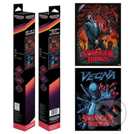 Stranger Things set plakátů 2ks