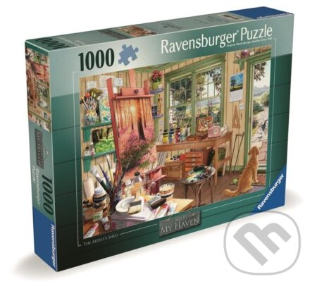 Umělcova chatka - puzzle z kategorie Umělecké