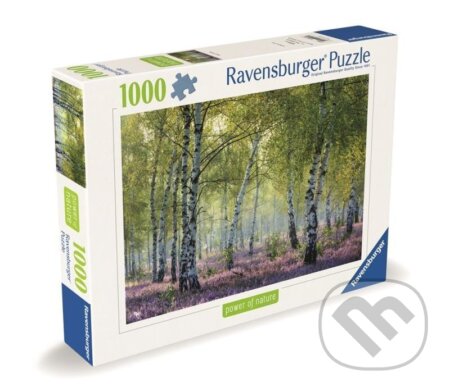 Březový les - puzzle z kategorie Přírodní scenérie