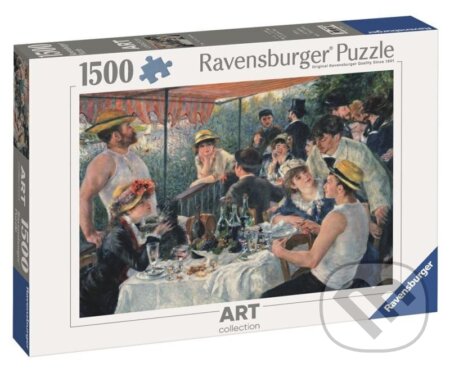 Auguste Renoir: Snídaně veslařů - puzzle z kategorie Umělecké