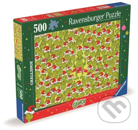 Ravensburger Challenge Grinch 500 dílků