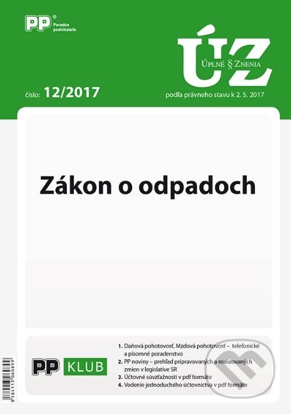 Úplné znenia zákonov 12/2017, Poradca podnikateľa, 2017