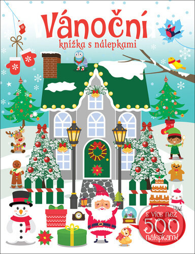 Kniha: Vánoční knížka s nálepkami (Foni book CZ)