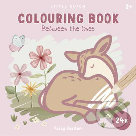 Omaľovánky Fairy Garden