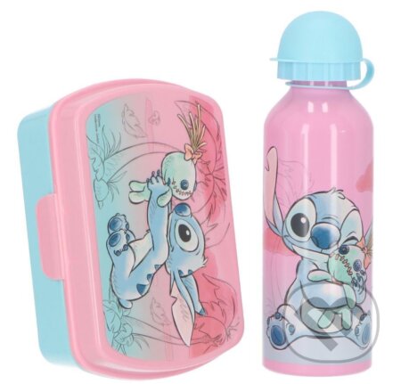 Svačinový set - fľaša a box na svačinu Disney - Lilo & Stitch: Stitch a Scrumps (). , 2024