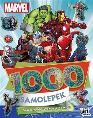 1000 samolepek s aktivitami Marvel - kniha z kategorie Samolepky