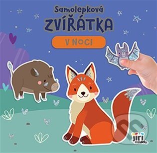 Kniha: Samolepková zvířátka V noci (Jiří Models)
