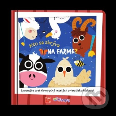 Kniha: Kto sa skrýva na farme? (Taktik)