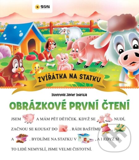 Zvířátka na statku - Obrázkové první čtení - kniha z kategorie Naučné knihy