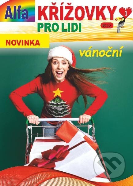 Kniha: Alfa křížovky pro lidi 1 - Vánoční (Alfasoft)