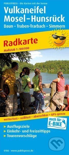 Vulkaneifel-Moselle-Koblenz 1:100 000 / cyklistická mapa (freytag&berndt)
