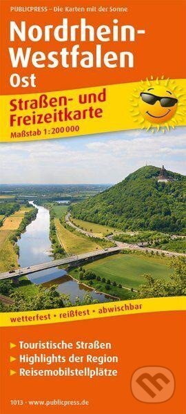 Severní Porýní-Vestfálsko východ 1:200 000 / automapa (freytag&berndt)