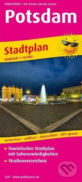 Postupim 1:16 000 / plán města (freytag&berndt)