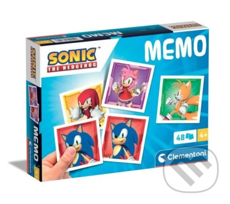 Memo Pexeso Sonic - hra z kategorie Karty, pexeso