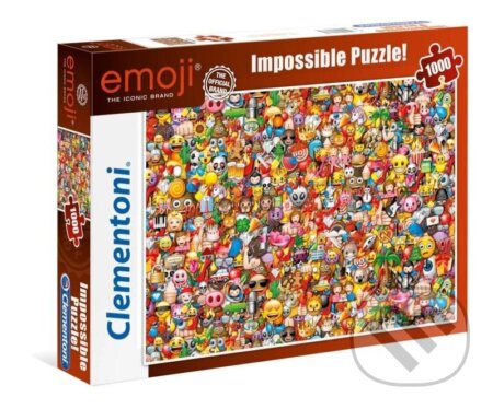 Clementoni Puzzle 1000 dílků Impossible - Emoji