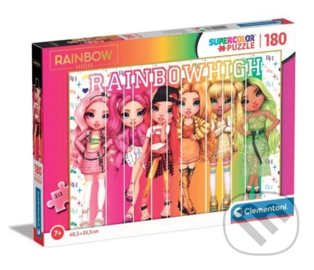 Clementoni Puzzle 180 - Rainbow High