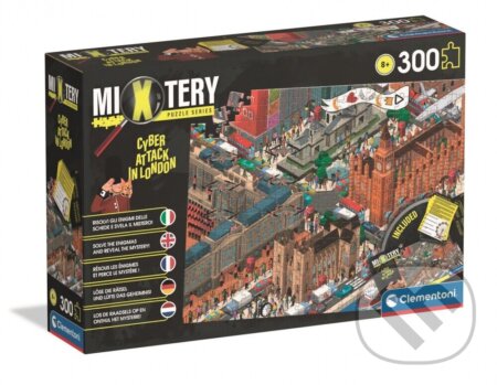 Puzzle 300 prvků Mixtery Hacking Attack v Londýně